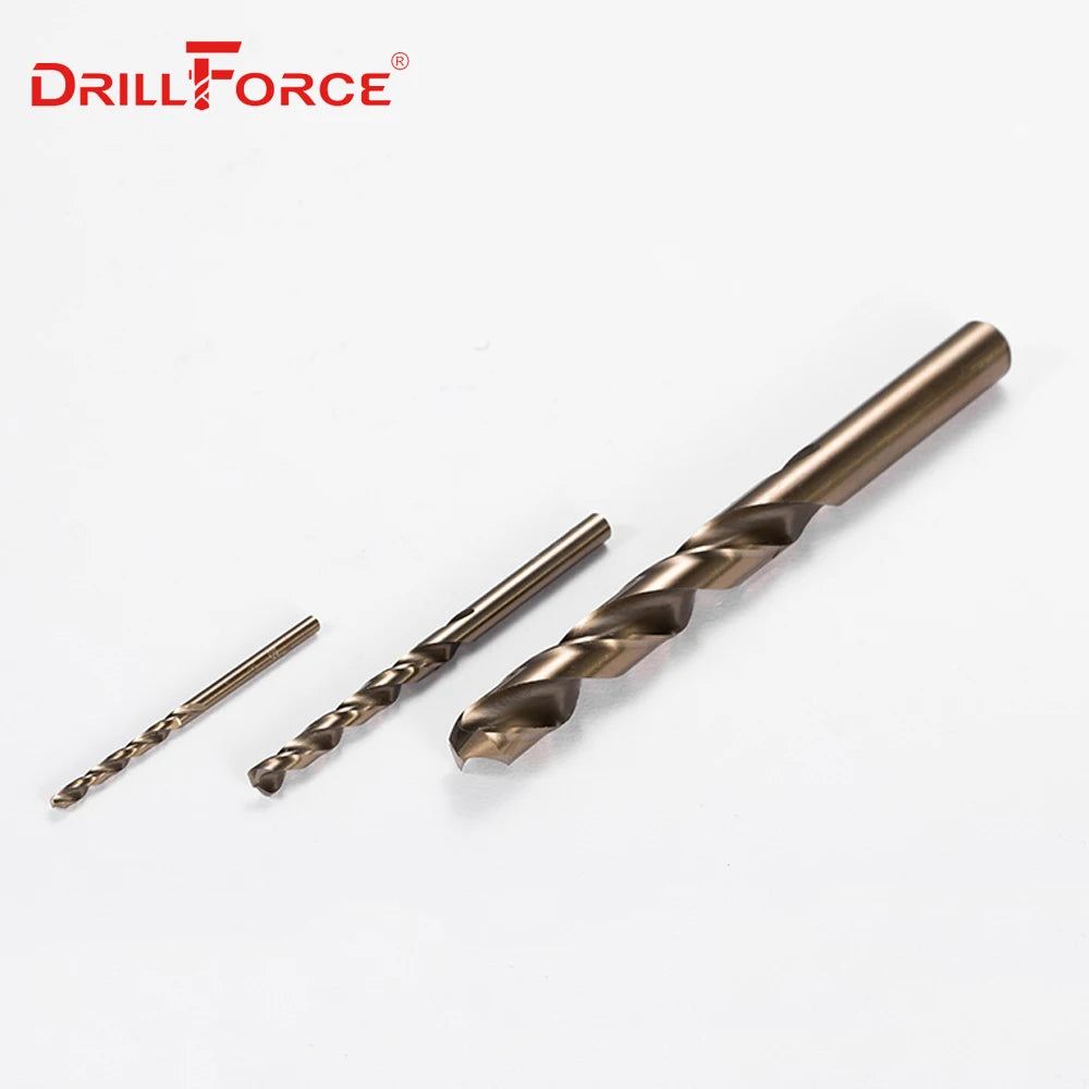 1PC 8mm-20mm M35 HSS-CO Cobalt Drill Bits HSS Twist Drill Bit For Stainless Steel (8/9/10/11/12/13/14/15/16/17/18/19/20mm)