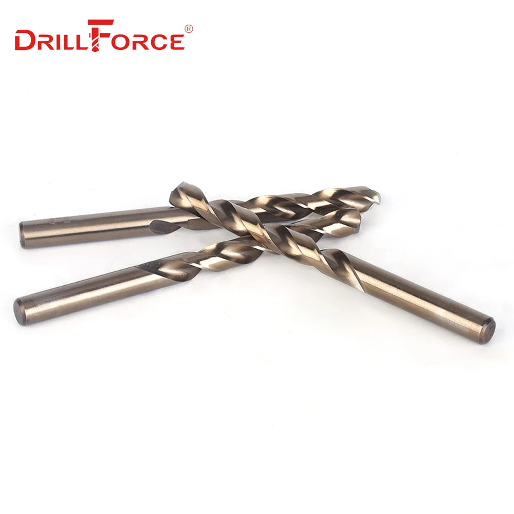 1PC 8mm-20mm M35 HSS-CO Cobalt Drill Bits HSS Twist Drill Bit For Stainless Steel (8/9/10/11/12/13/14/15/16/17/18/19/20mm)