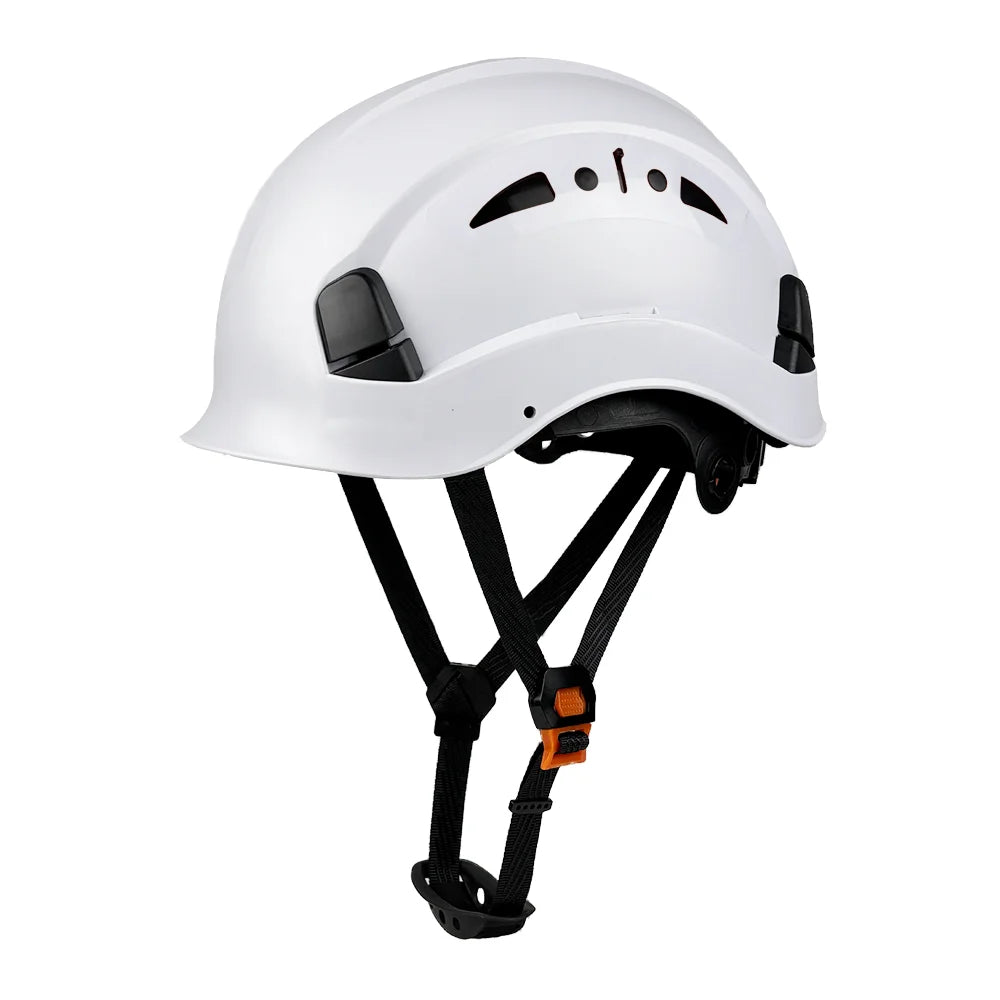 CE Safety Helmet Lightweight ABS Hard Hat w/ Adjustable Ventilation System Safety Cap Construction Working Head Protection ANSI