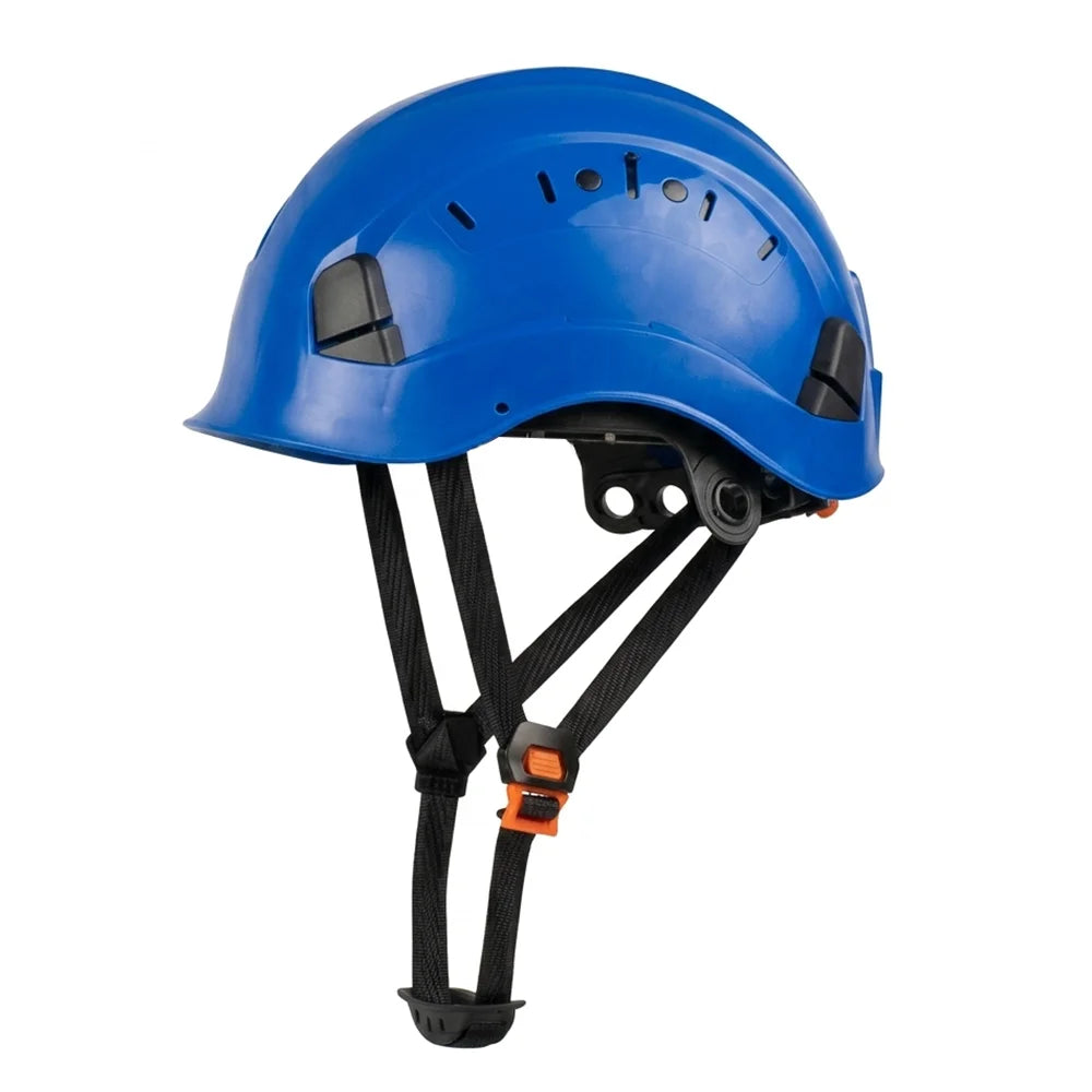 CE Safety Helmet Lightweight ABS Hard Hat w/ Adjustable Ventilation System Safety Cap Construction Working Head Protection ANSI
