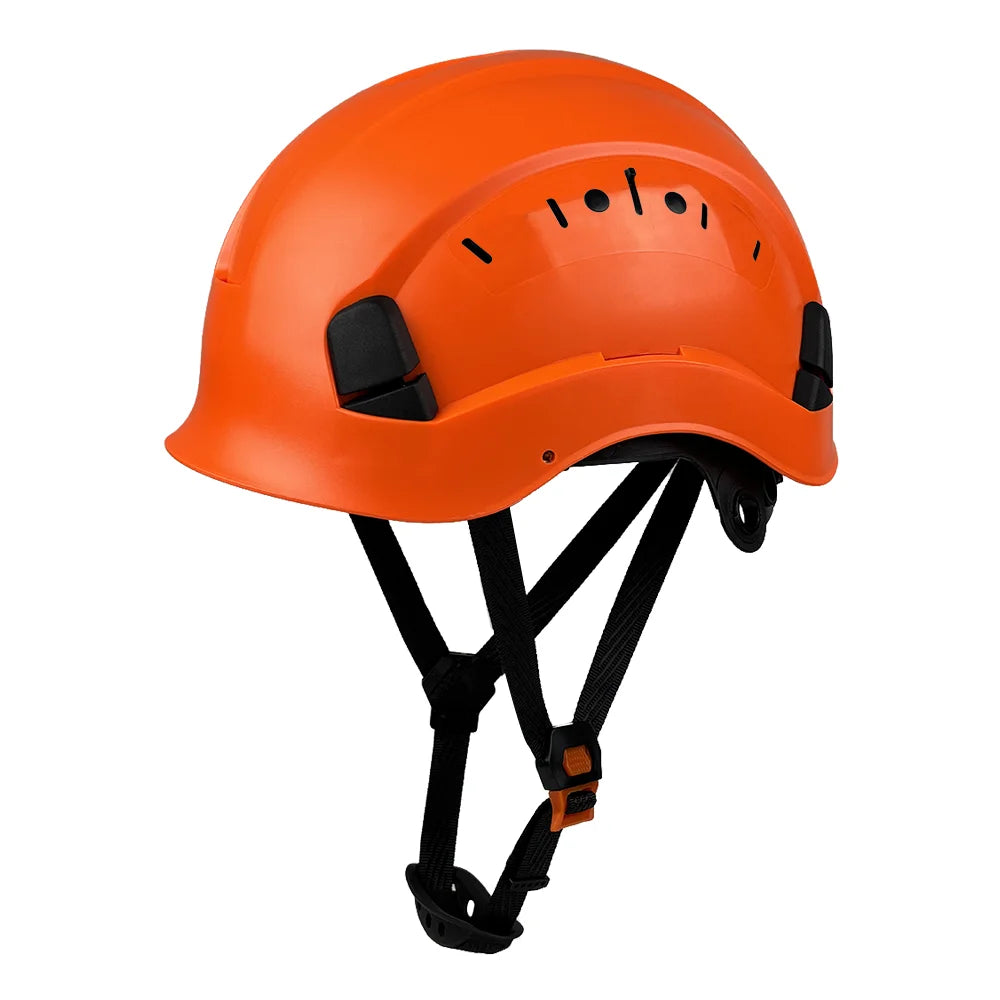 CE Safety Helmet Lightweight ABS Hard Hat w/ Adjustable Ventilation System Safety Cap Construction Working Head Protection ANSI