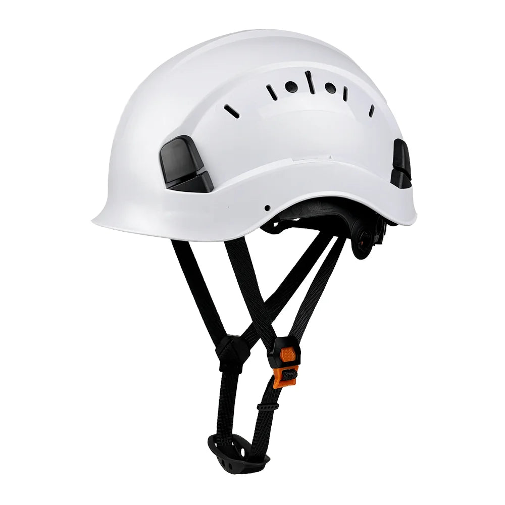 CE Safety Helmet Lightweight ABS Hard Hat w/ Adjustable Ventilation System Safety Cap Construction Working Head Protection ANSI